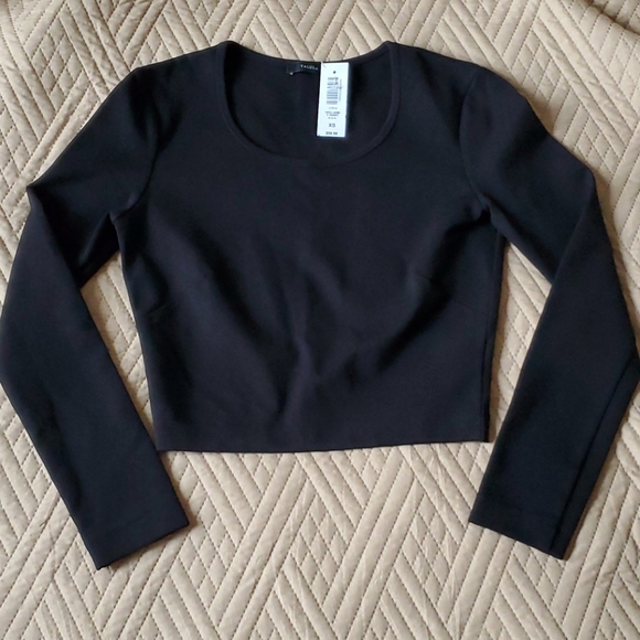 Aritzia Tops - NWT Aritzia Talula black Holland long sleeve top